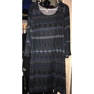 Tacera dress, cute flowy. Size 3x. NWOT.